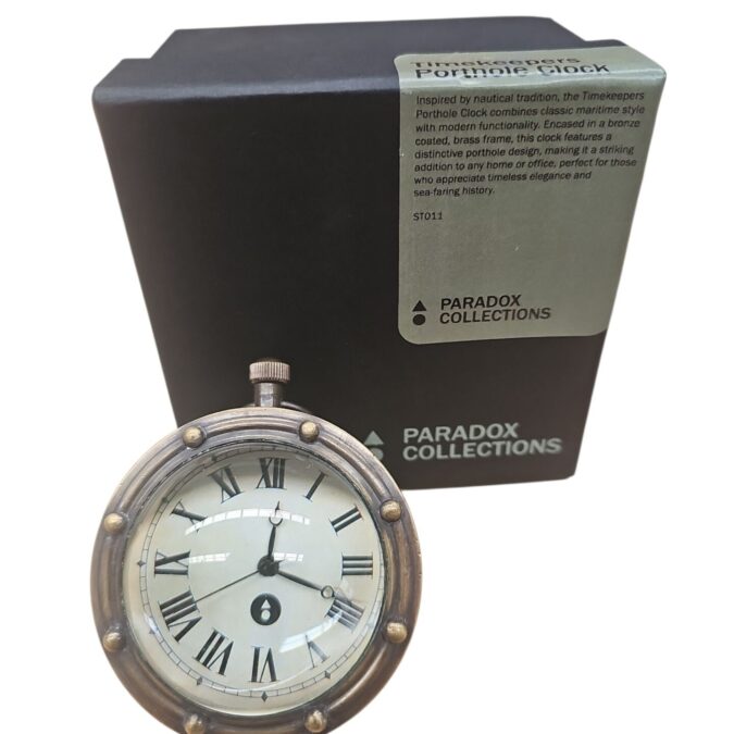 Timekeepers Porthole Clock