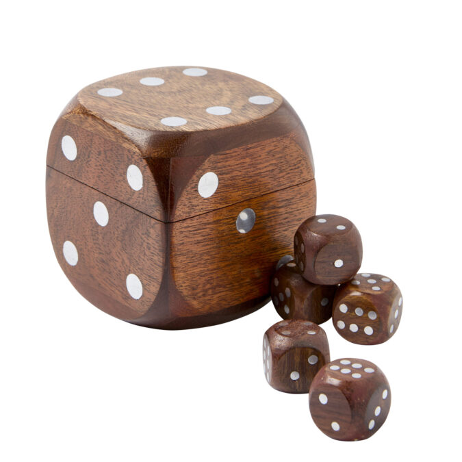 Dice Box, Silver