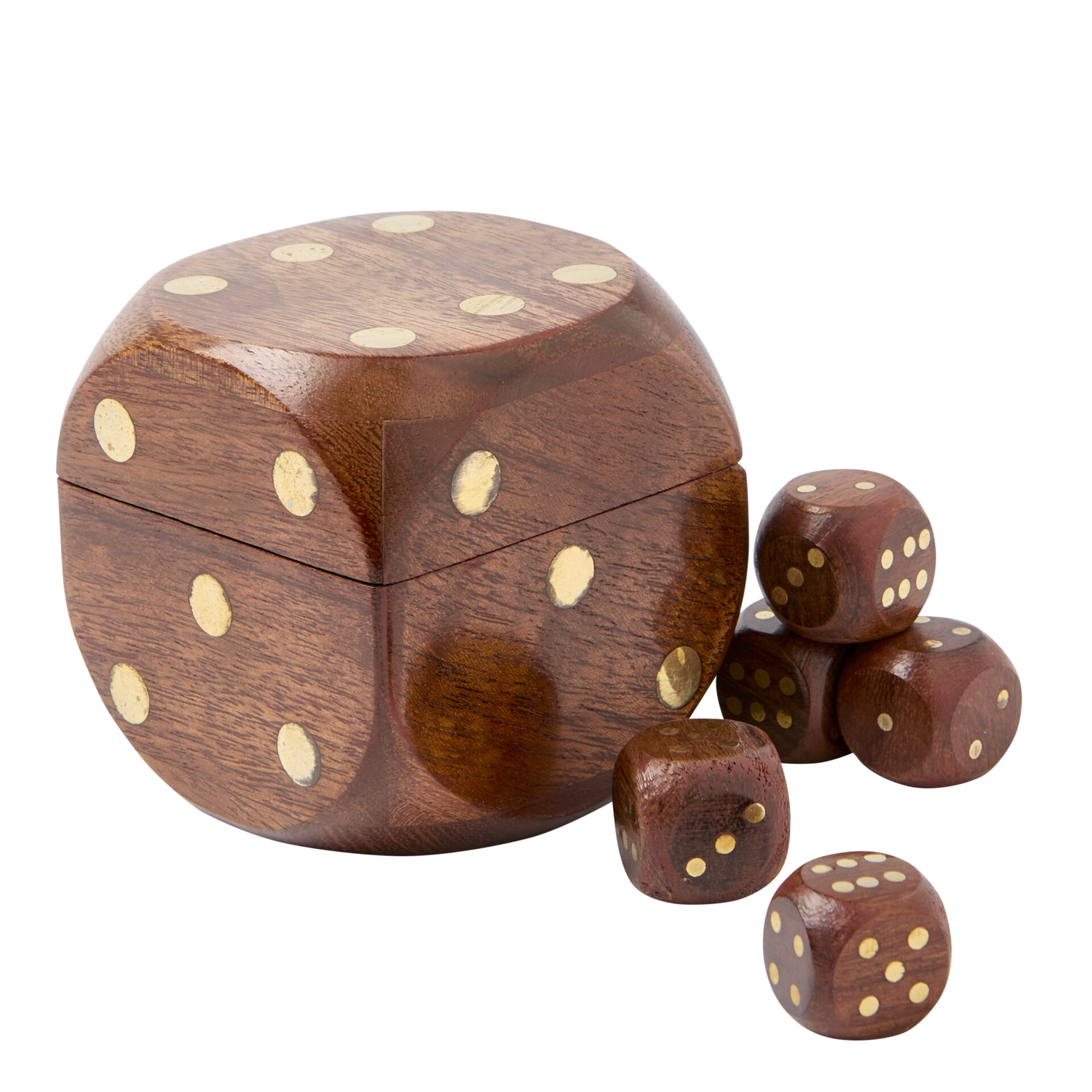 Dice Box, Brass