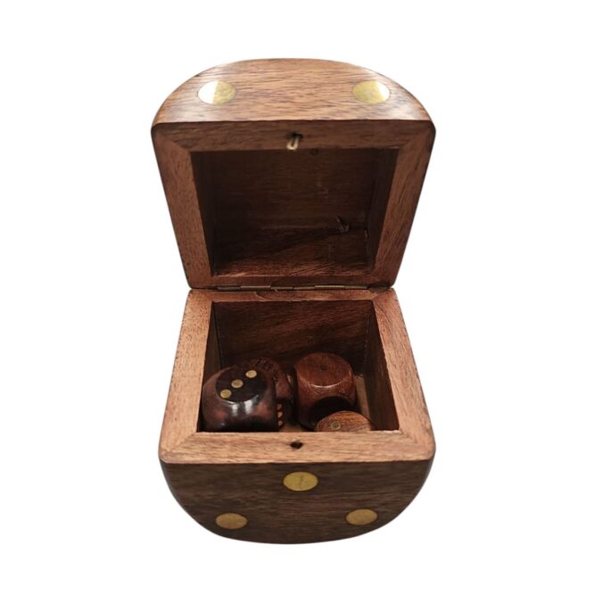 Dice Box, Brass - Image 2