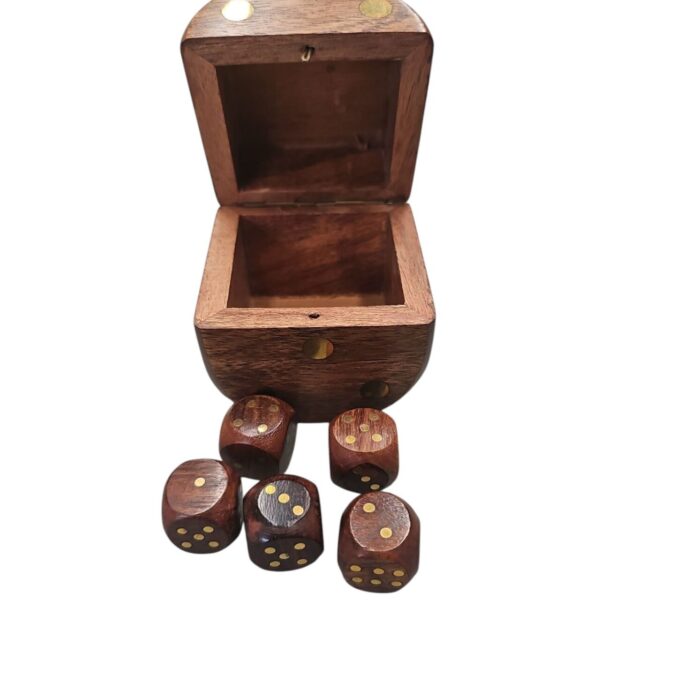 Dice Box, Brass - Image 3