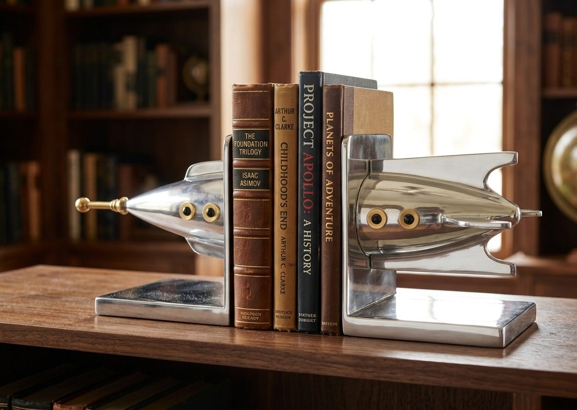 Rocket Ship Bookends - Image 2